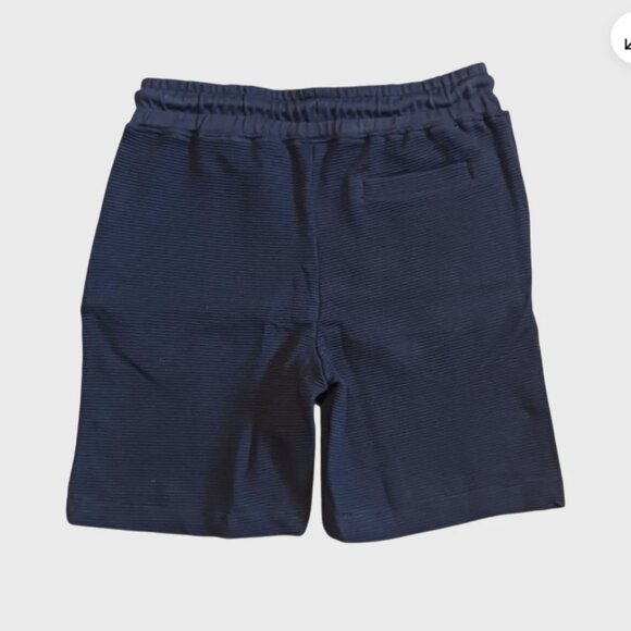 Retreat Los Angeles Boys Jogger Sweat Shorts Navy Blue Cotton Size M 10 / 12 - Picture 7 of 12